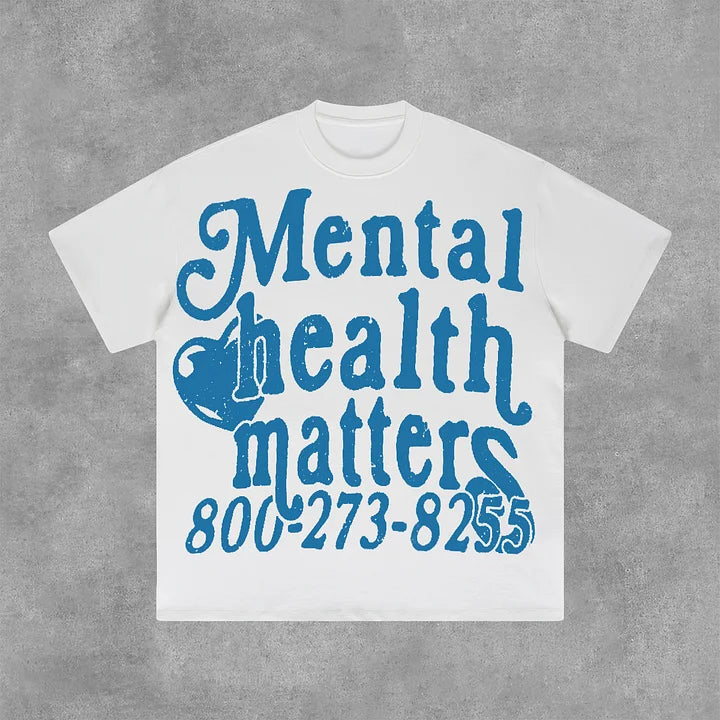 Mental Health Matters 100% Cotton T-Shirt