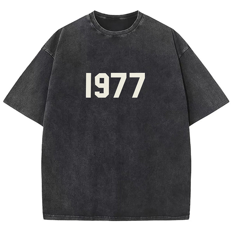 Vintage Essential 1977 Graphic Acid Wash T-Shirt