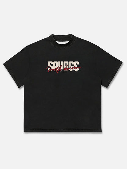 Savage Racer Graphic Cotton T-shirt