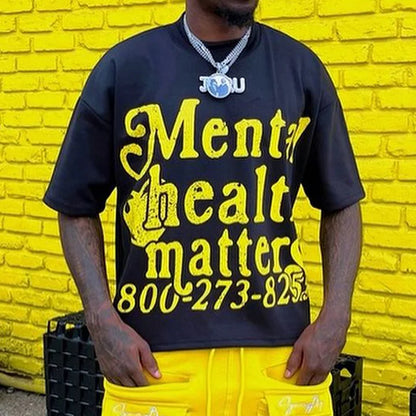 Mental Health Matters 100% Cotton T-Shirt