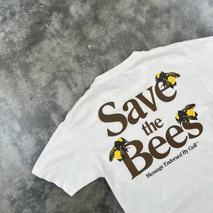 Golf Wang White Save The Bees T-Shirt