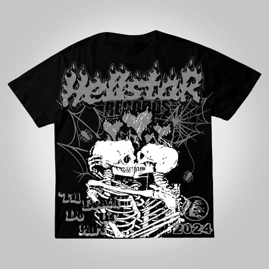 Studio Til Death Do Us Part Skull Graphic T-Shirt