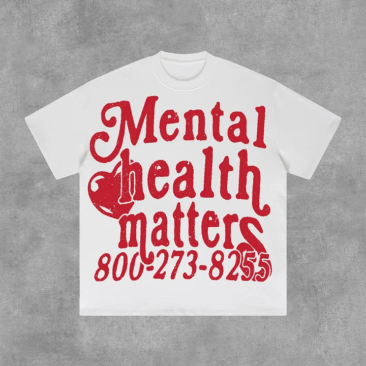 Mental Health Matters 100% Cotton T-Shirt