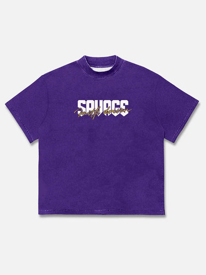 Savage Racer Graphic Cotton T-shirt