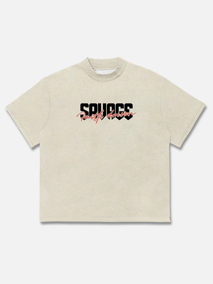 Savage Racer Graphic Cotton T-shirt