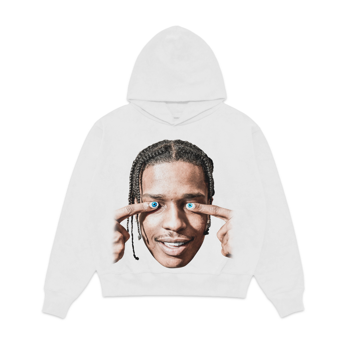 ASAP ROCKY JUMBO FLEECE HOODIE