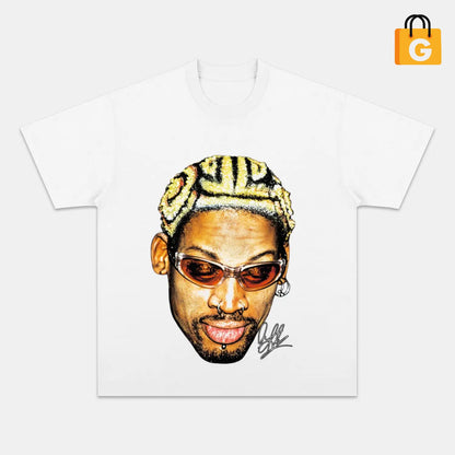 DENNIS RODMAN BIG FACE TEE