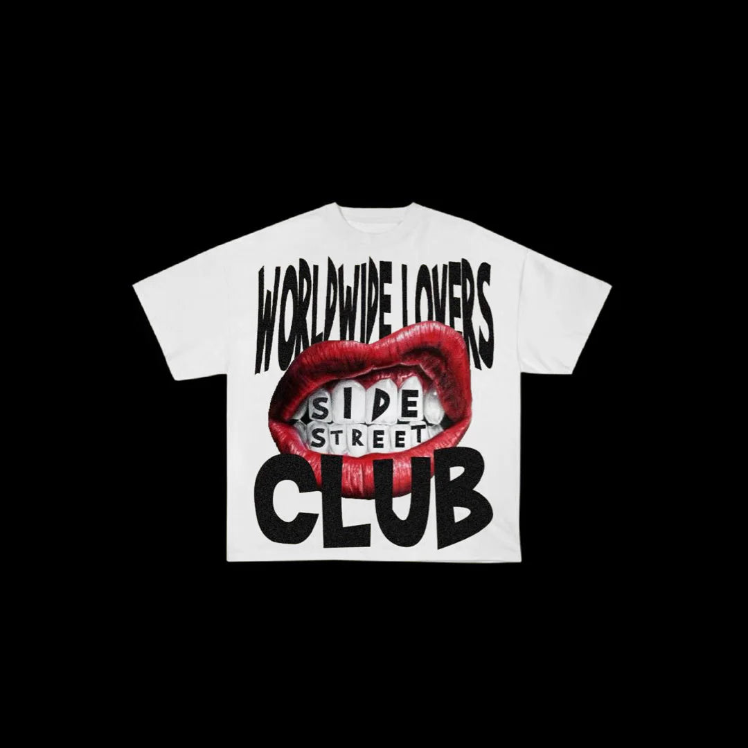 Worldwide Lovers Side Street Club Graphic T-Shirt