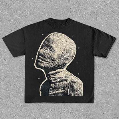 Vintage Star Mummy Print T-Shirt