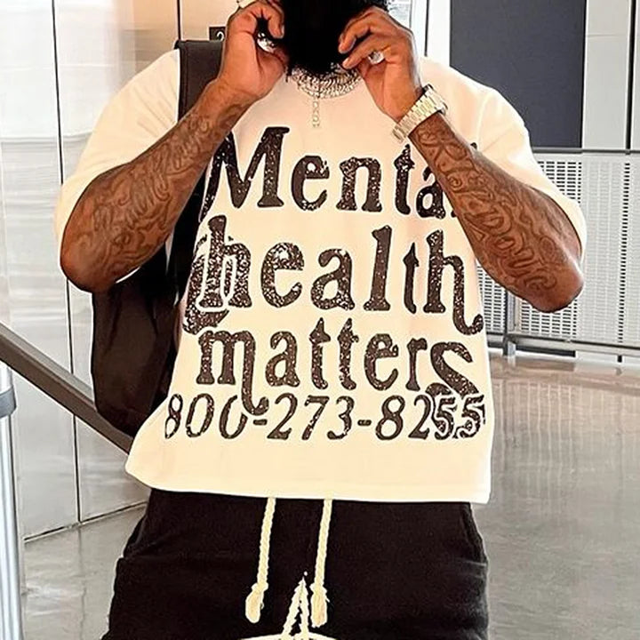 Mental Health Matters 100% Cotton T-Shirt