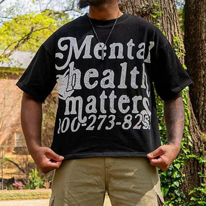 Mental Health Matters 100% Cotton T-Shirt